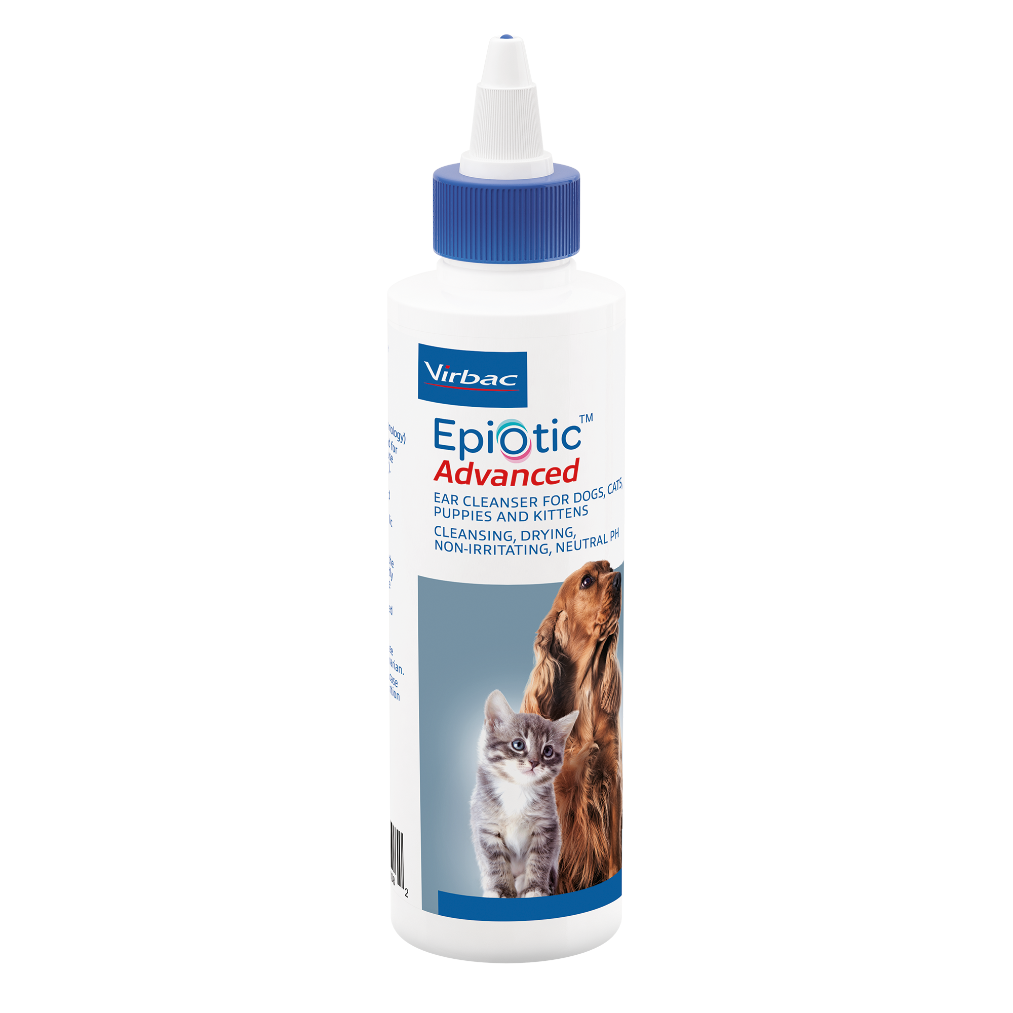 Virbac epiotic ear cleaner for cats shop and dogs 125ml